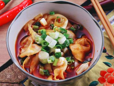 四川特色小吃技術培訓：紅油抄手，真的不怎么辣